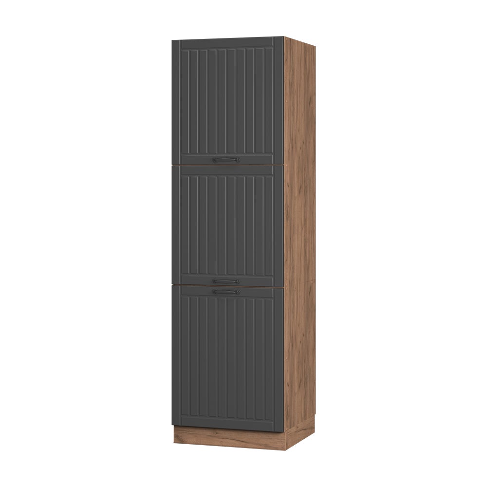 Vicco Szafka kuchenna Fame-Line, Ciemnoszary, 60 cm