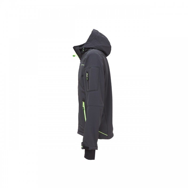 Veste Upower Gris Asphalte Vert L Space - 3
