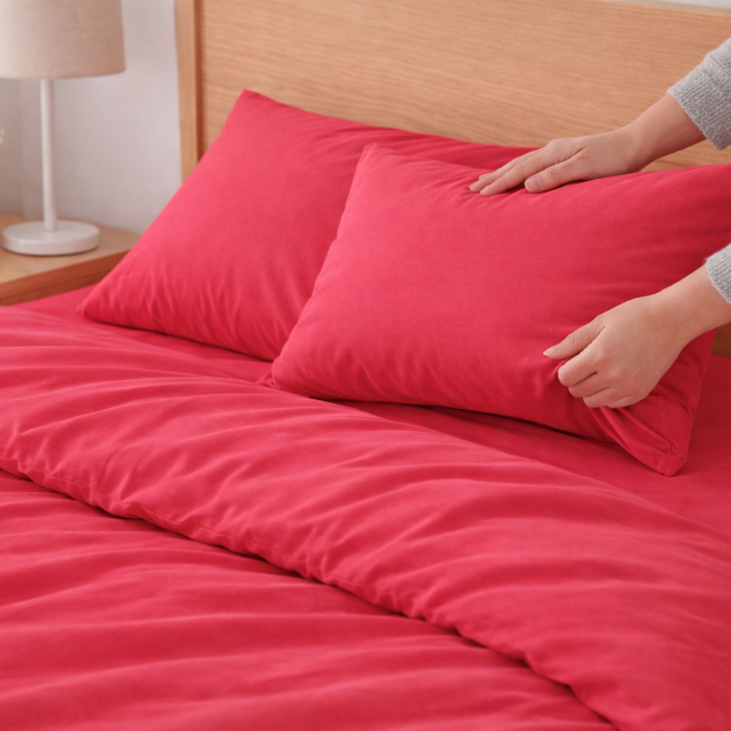 Funda Almohada Fresa 150cm - 100% Algodón - Donegal Collections - 2