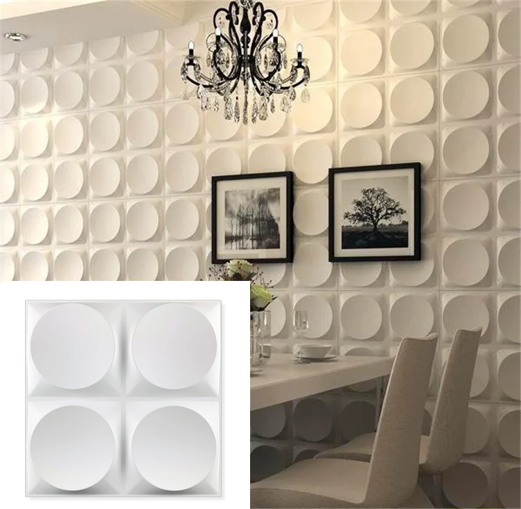 Zestaw 15 paneli ściennych 3D, wodoodporne płytki ścienne z PCV, dekoracyjne panele ścienne z PCV do salonu, biura, sypialni, 30 cm x 30 cm