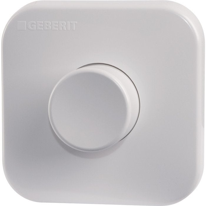 Plaque de commande - OLli - blanche - Double débit 3/6 L - 4