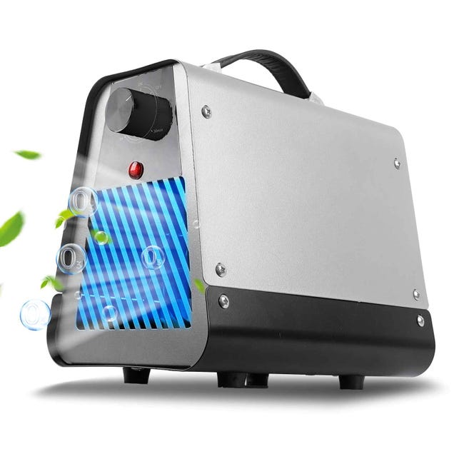 Générateur D'ozone 60000 Mg/h - Purificateur D'air Pour Maison, Voiture, Salle De Bain - 2 Modes, Minuterie électronique