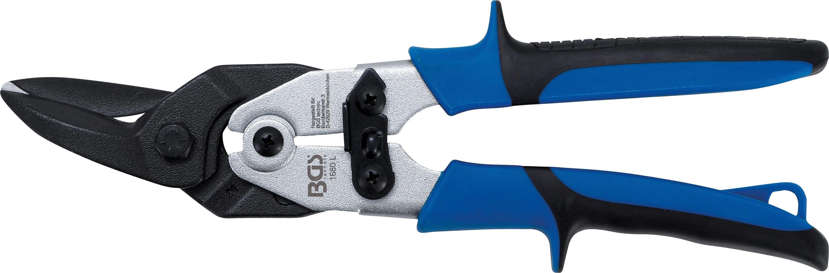 Cesoia per lamiera | Taglio sinistro / dritto | 260 mm - 7