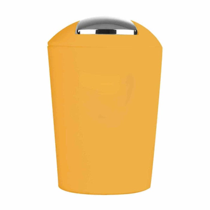 Douceur d'Intérieur, Pattumiera Flic Flac (5.6 L) Vitamina Ocre, Plastica - 2