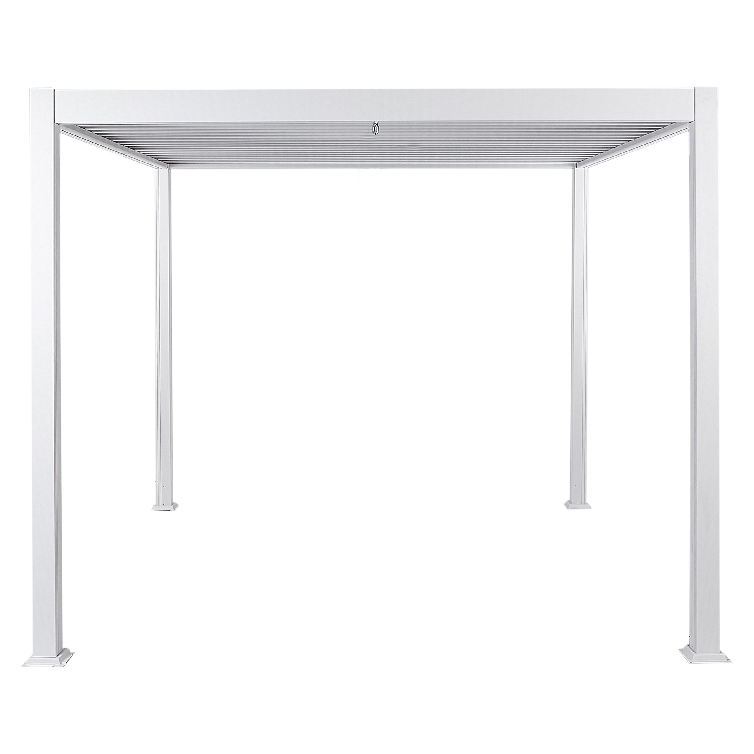 Tonnelle de jardin FORNOLI Métal 310 cm 310 cm Blanc | Leroy Merlin
