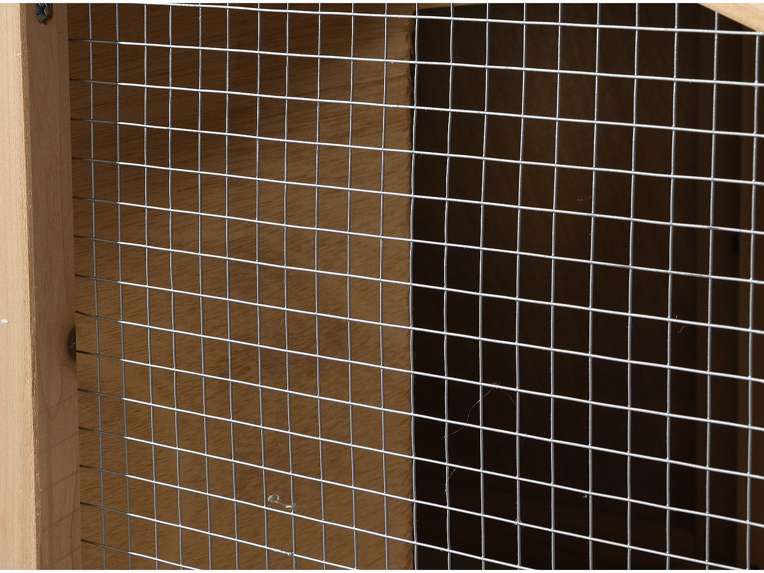 Pollaio con recinto 4 galline L. 173 x P. 64 x H. 108 cm in Legno Naturale - LEVAS - 4