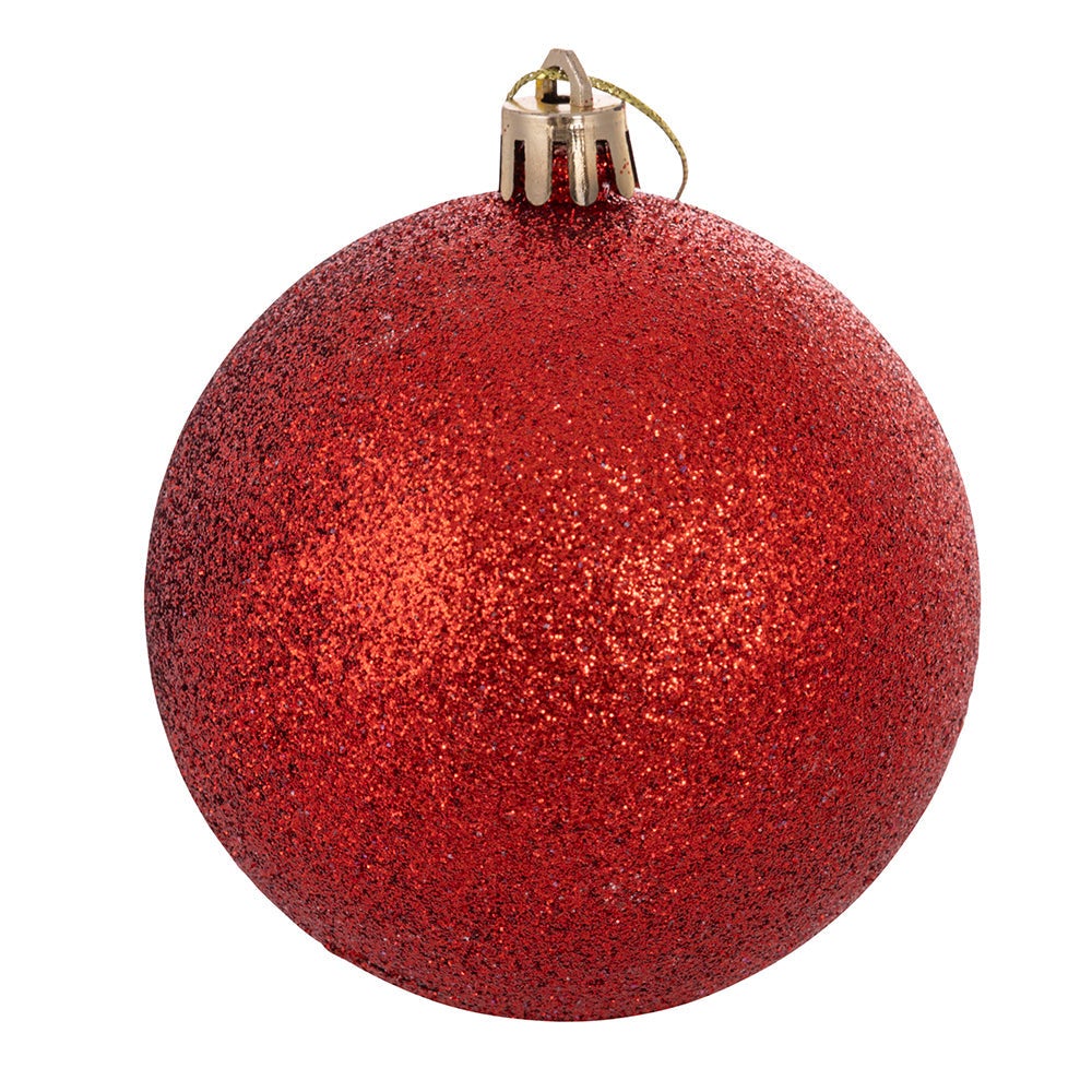 80 Boules De Noël Multicolores à Paillettes - Mini Décorations Suspendues Pour Sapin, Maison, Fêtes - Lot économique - 12