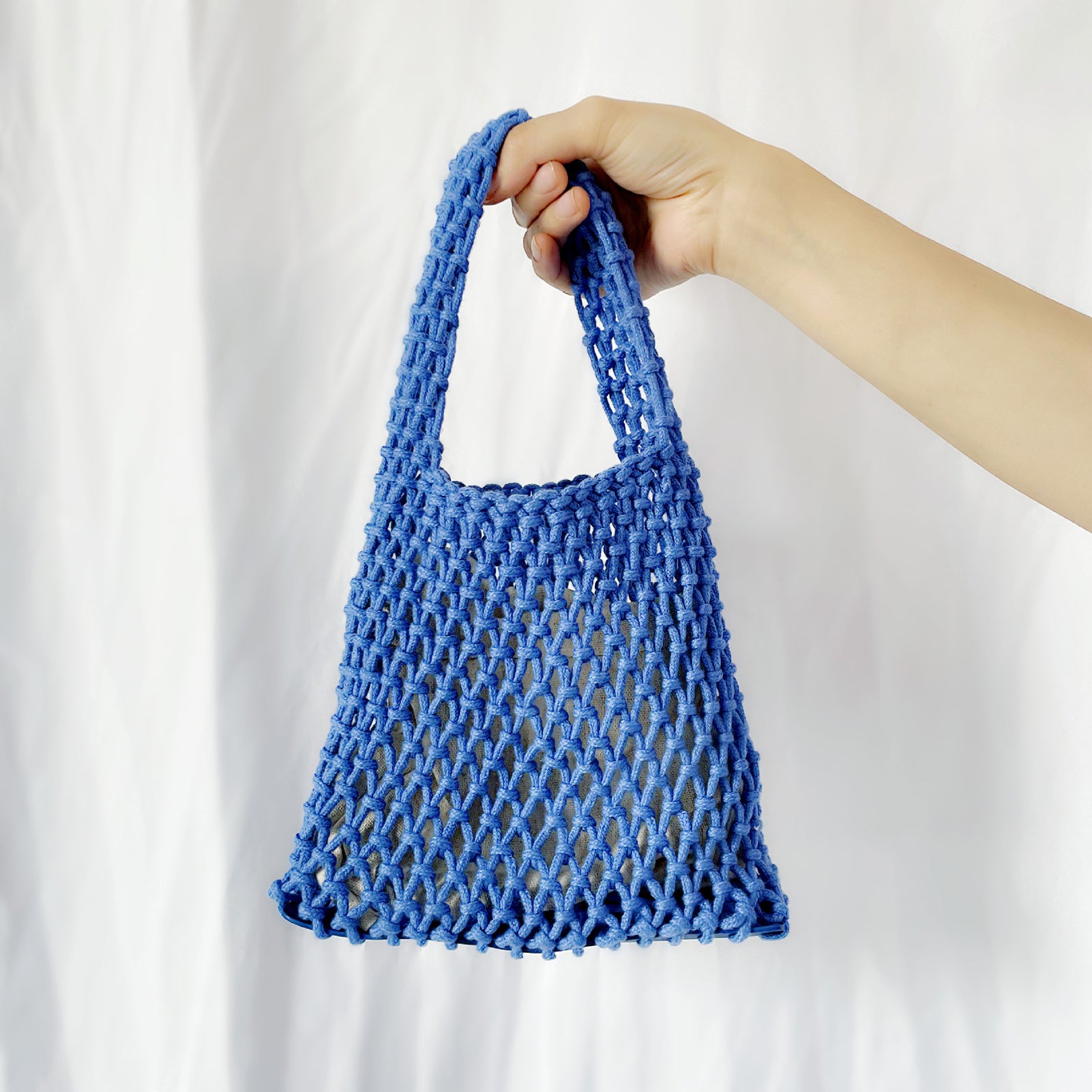 JSMTKJ Sac Fourre-Tout En Maille Au Crochet Sac à Main