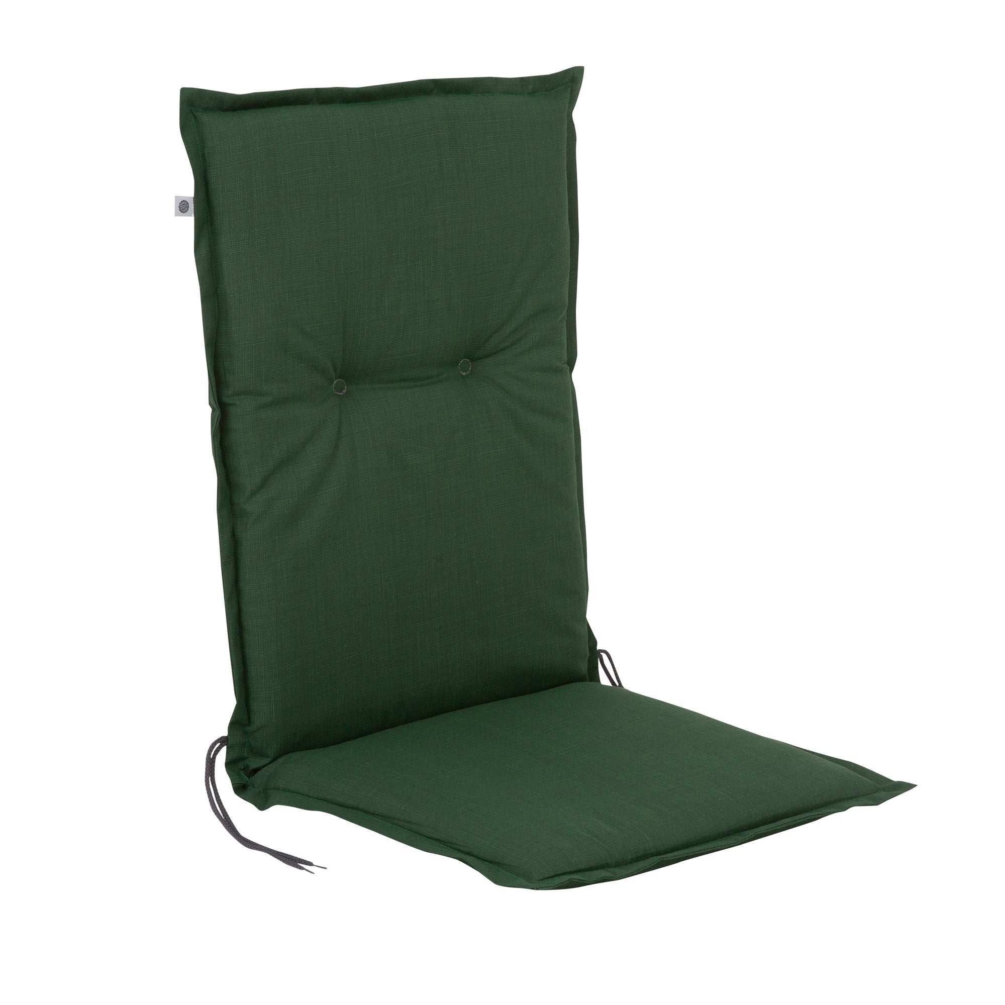 Poduszka na krzesło ogrodowe 100 x 46 cm Malezja Niedrig zielony PATIO