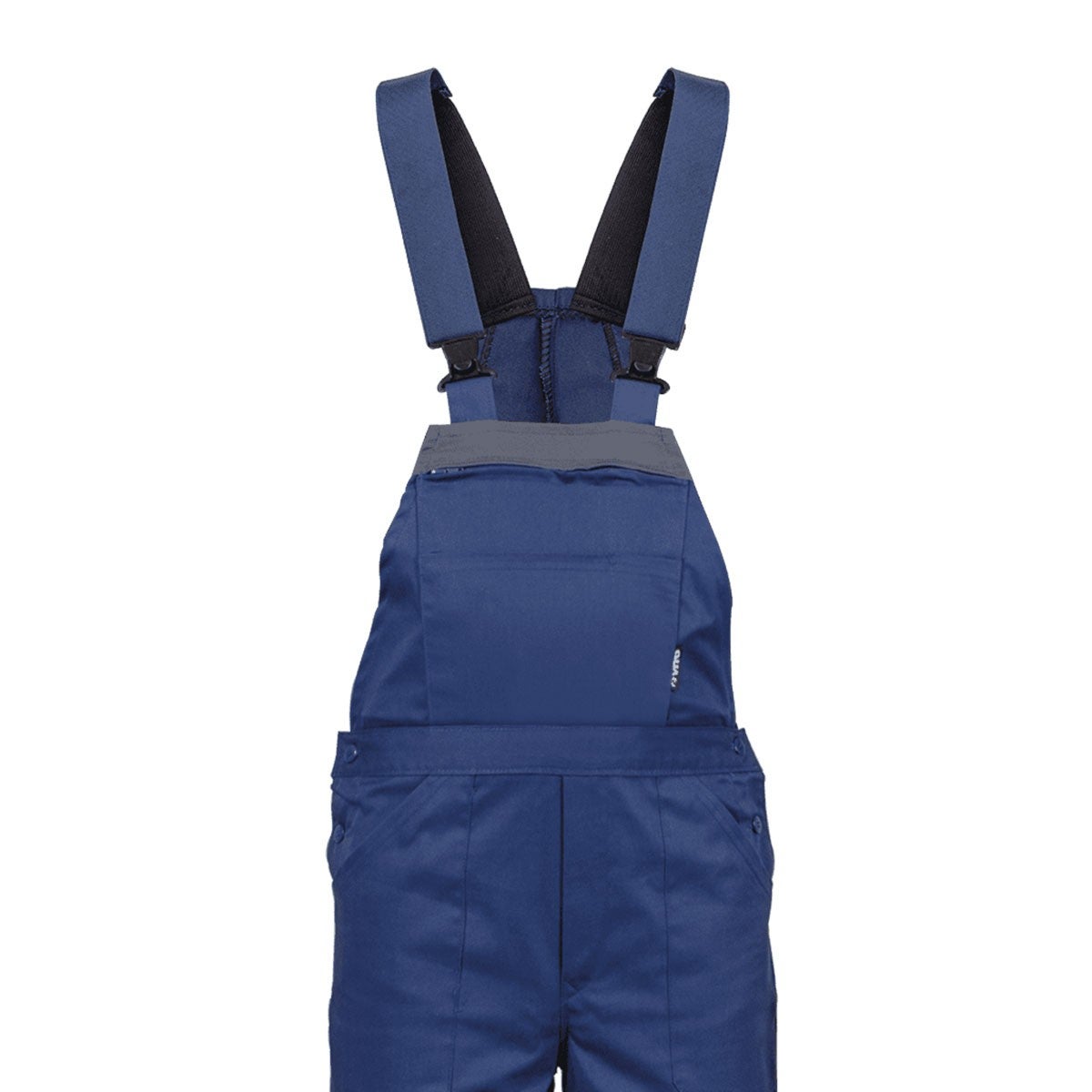 Salopette de travail Bleu marine Taille 42 Polyester / Coton 7 Poches Sangles épaules reglables VITO - 2