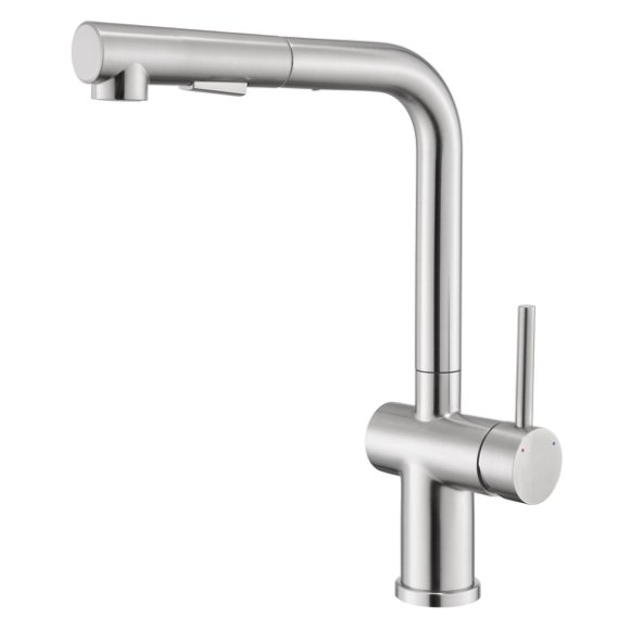 Robinet De Cuisine Filigrane Neuf En Boîte - Laiton, Finition Noir ébène, 2 Trous, Pour évier Standard