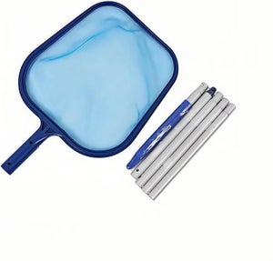 Linxor Manche Télescopique 1,33 M à 2,40 M En Aluminium - Accessoire Universel Pour Épuisette, Balai, Brosse Piscine