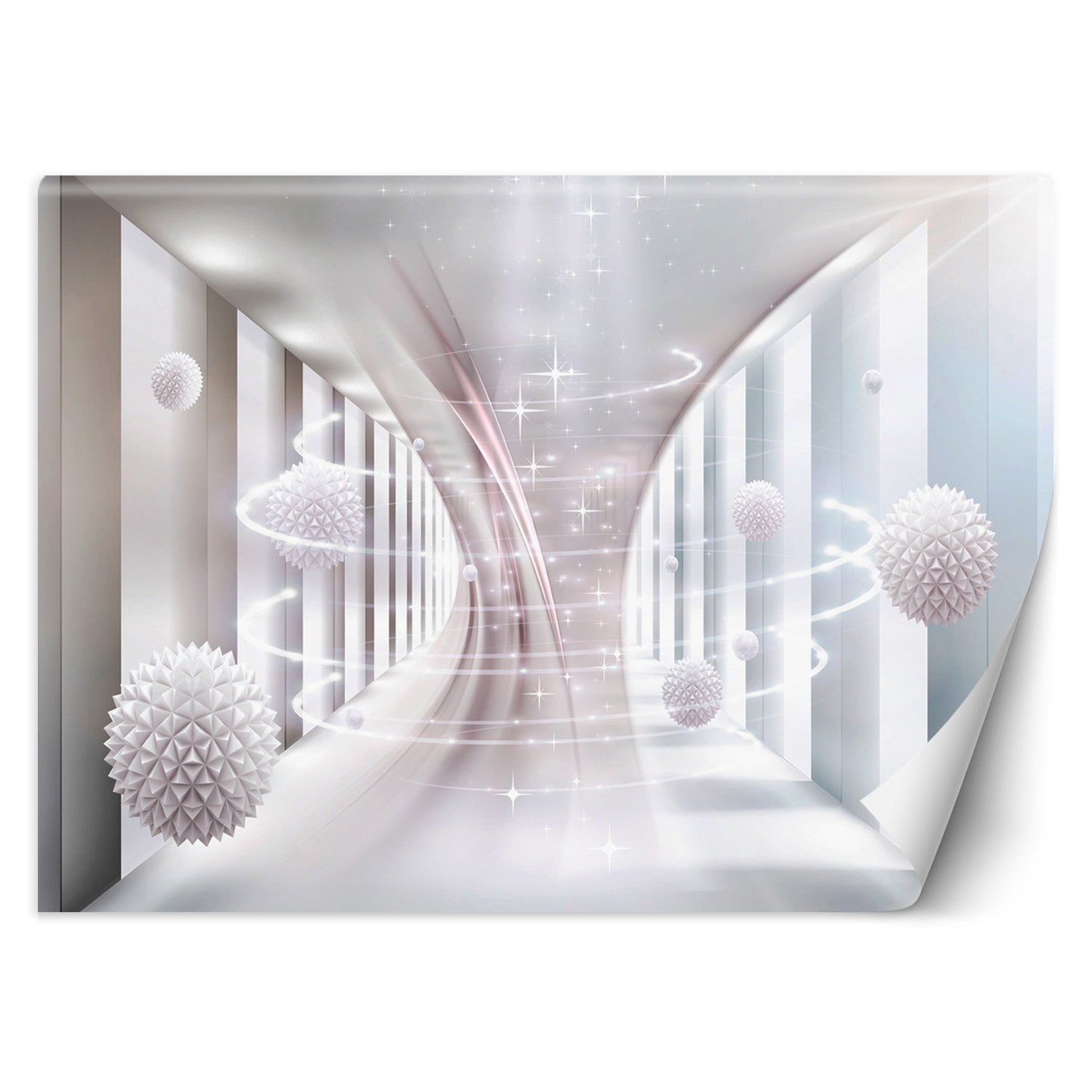 Fototapeta, Wirujące kule tunel 3D 250x175
