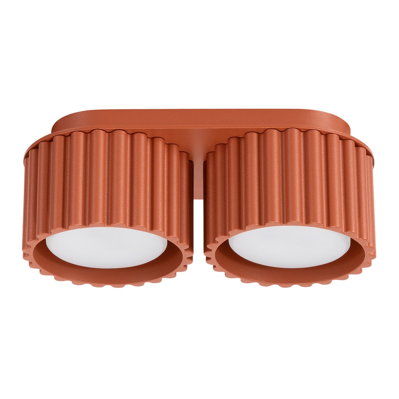 Reflektor sufitowy Spot AURA czerwona ochra 2xGX53x10W wym: 8 x 21 x 10 cm IP20 Sollux Lighting