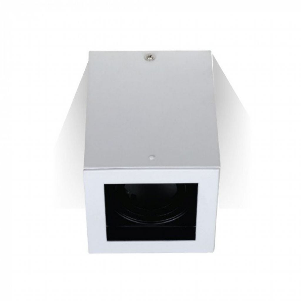 GU10 i GU5.3 (MR16) Kwadratowy sufitowy uchwyt reflektora LED Biały Regulowany kolor