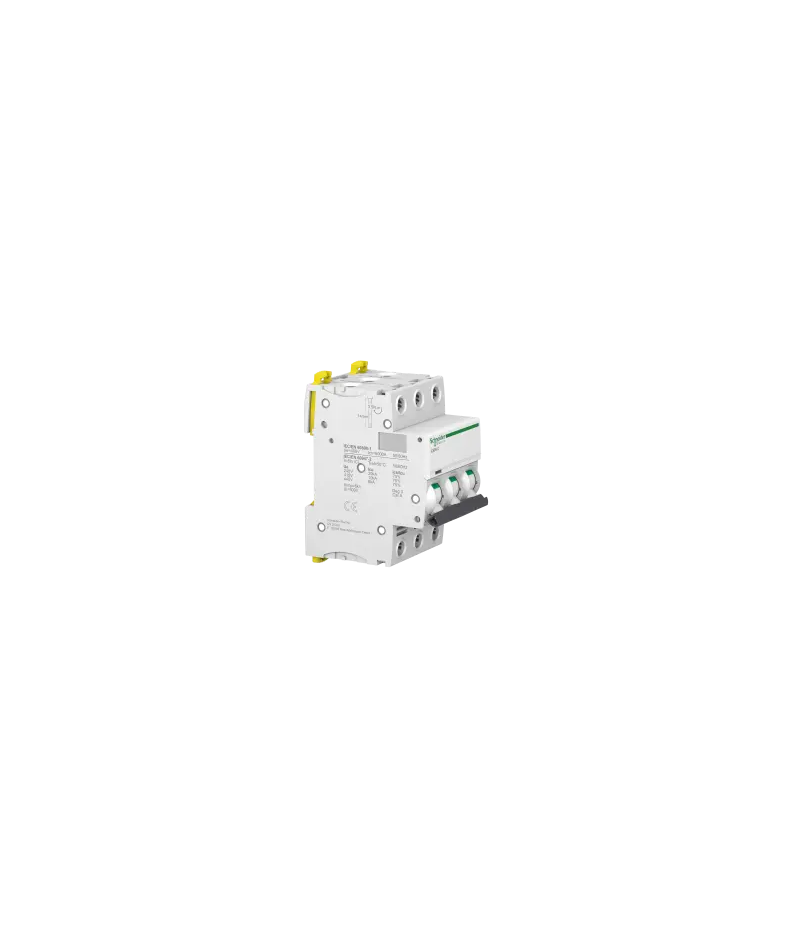 Disjoncteur 63 A - Acti9 - iC60N - 3P - Courbe C - 3