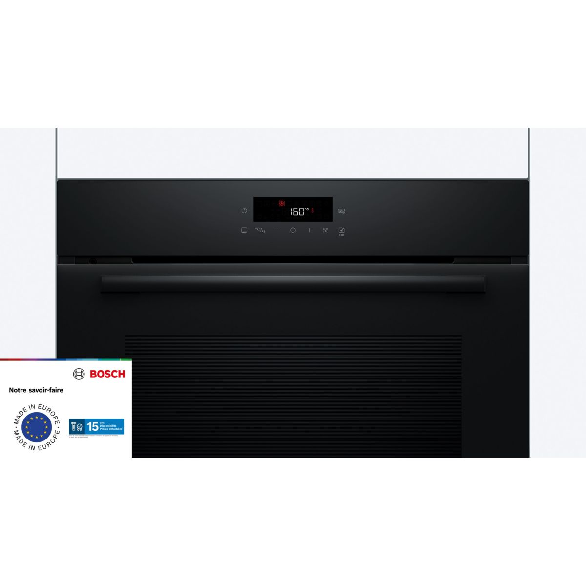 Four encastrable BOSCH HBA572BB4 AutoPilot10 - Pyrolyse, 10 Programmes Auto, Chaleur Tournante 3D - 2