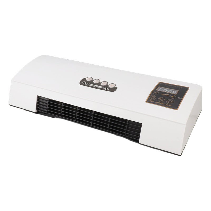 Climatiseur mural chauffant avec télécommande de 10 m et fonction chauffage, idéal pour la chambre à coucher. - 6