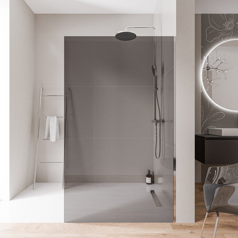 Bernstein Ścianka prysznicowa Walk-In EX102 profil chrom 80cm