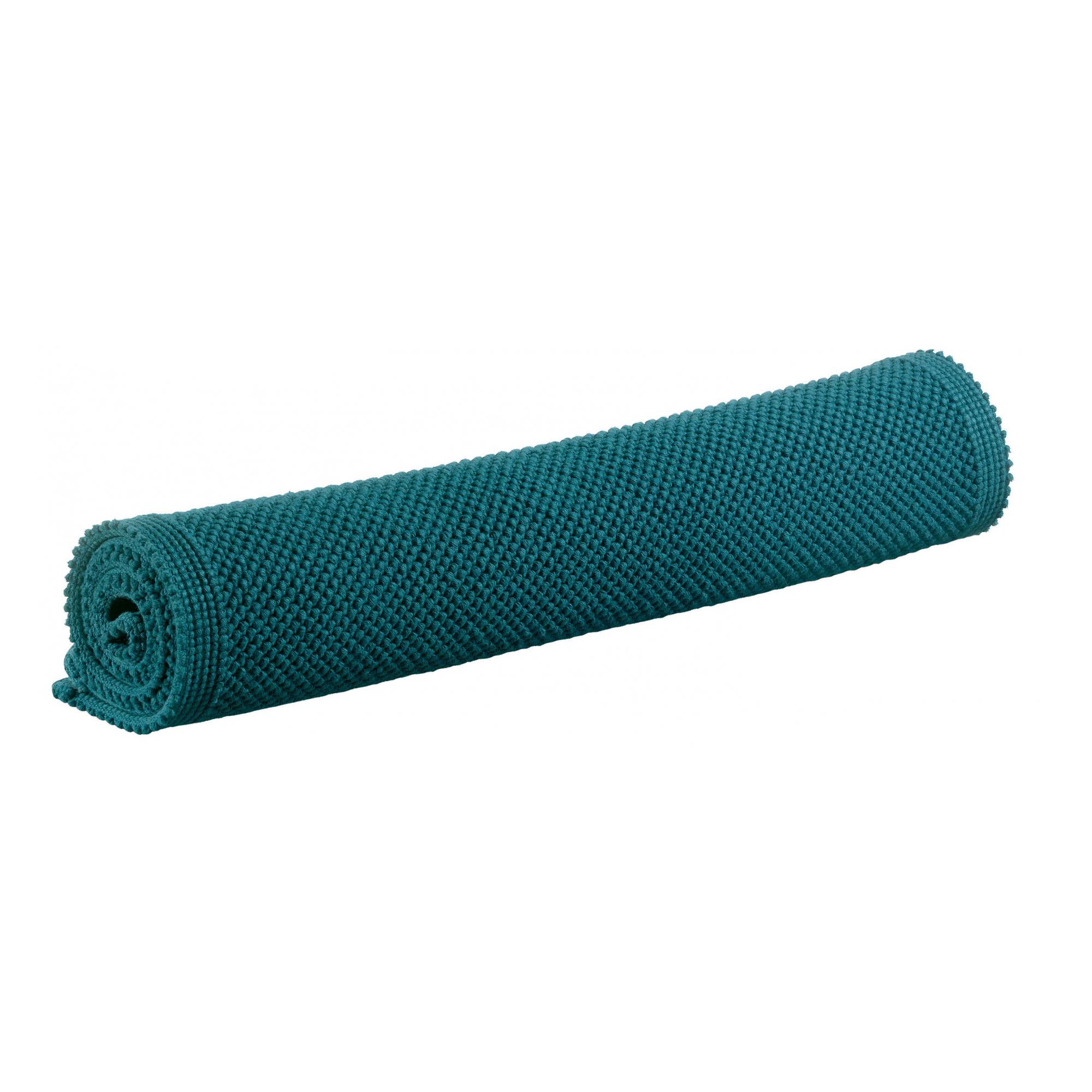 Alfombra de baño etia pavo real 54 x 64 cm pavo real 54 x 64 cm vivaraise