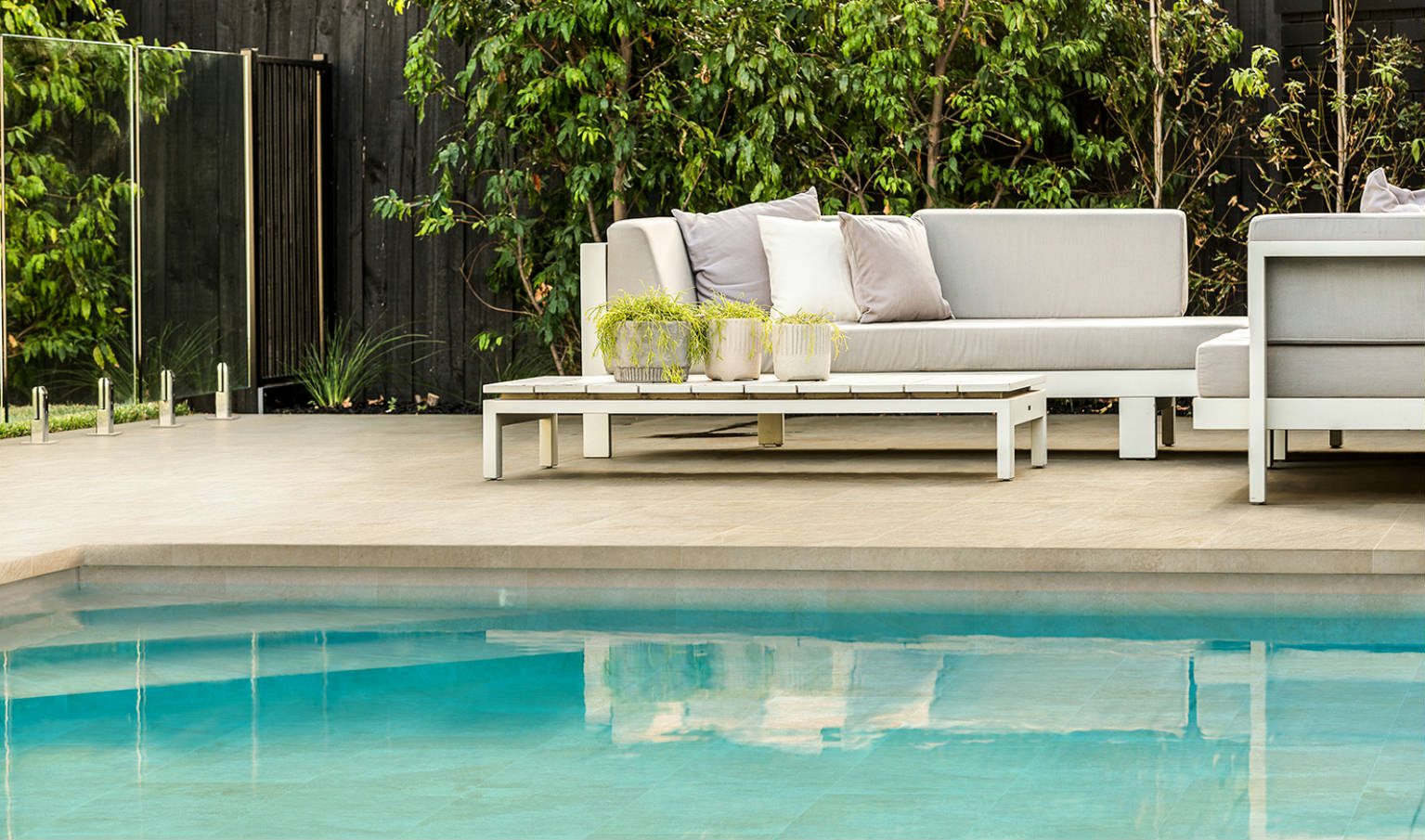 Suelo porcelánico antideslizante piedra Redstone Beige 30x60 - 2