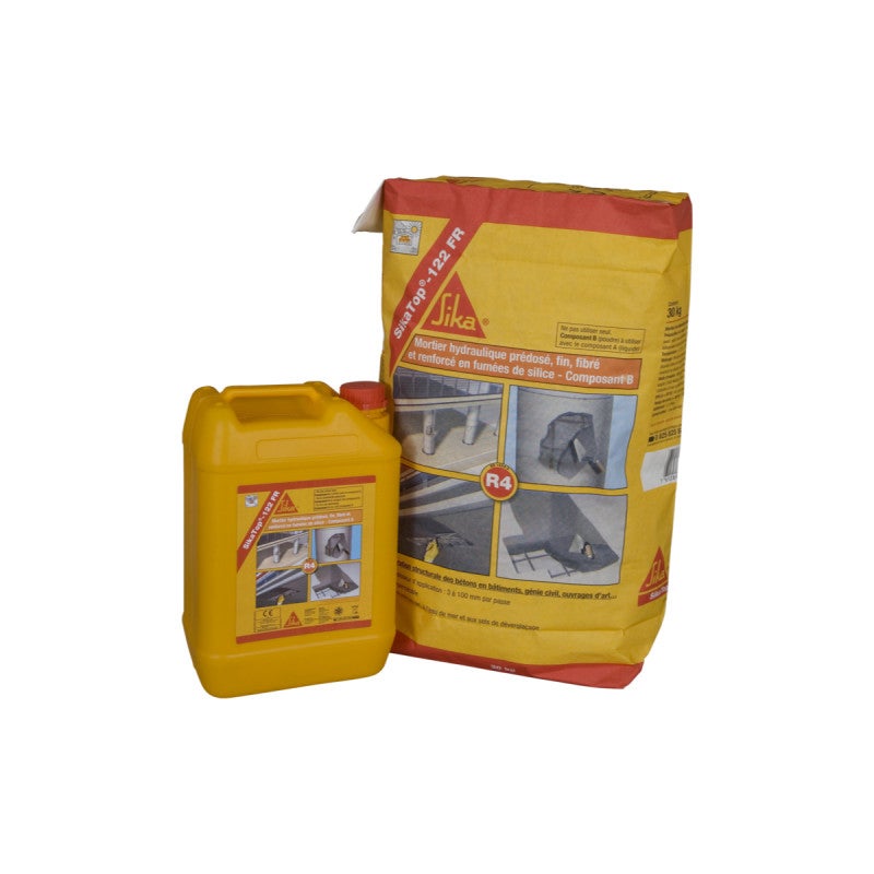 Mortier Hydraulique SIKA - Réparation Béton Sikatop 122 FR - Gris ...