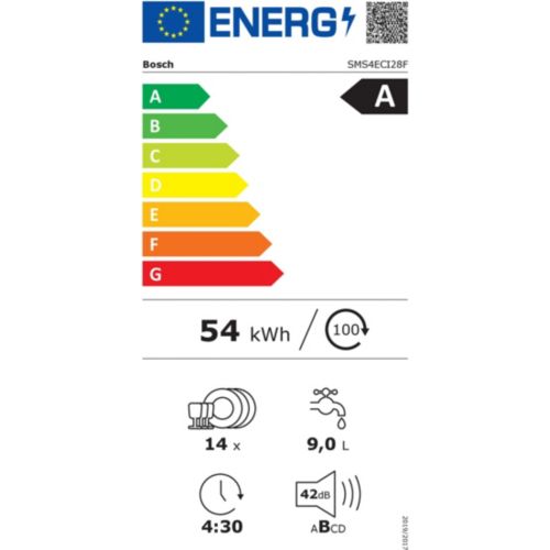 Lave vaisselle 60 cm BOSCH SMS4ECI28F Série 4 SERENITY Silence Plus - 10