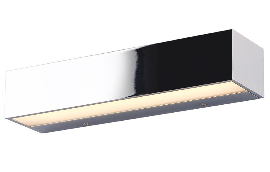Kinkiet ścienny Krom chromowany LED 8.6W 3000K 516lm styl nowoczesny wym: 5,5 x 28,5 x 7,2 cm metal IP20 Maxlight