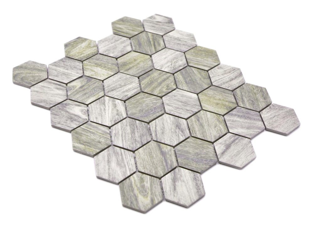 Grès Cérame Pleine Masse Mosaïque Carrelage Hexagone Straubing Beige Grès Cérame Pleine Masse Mosaïque Carrelage Hexagone Straubing Beige