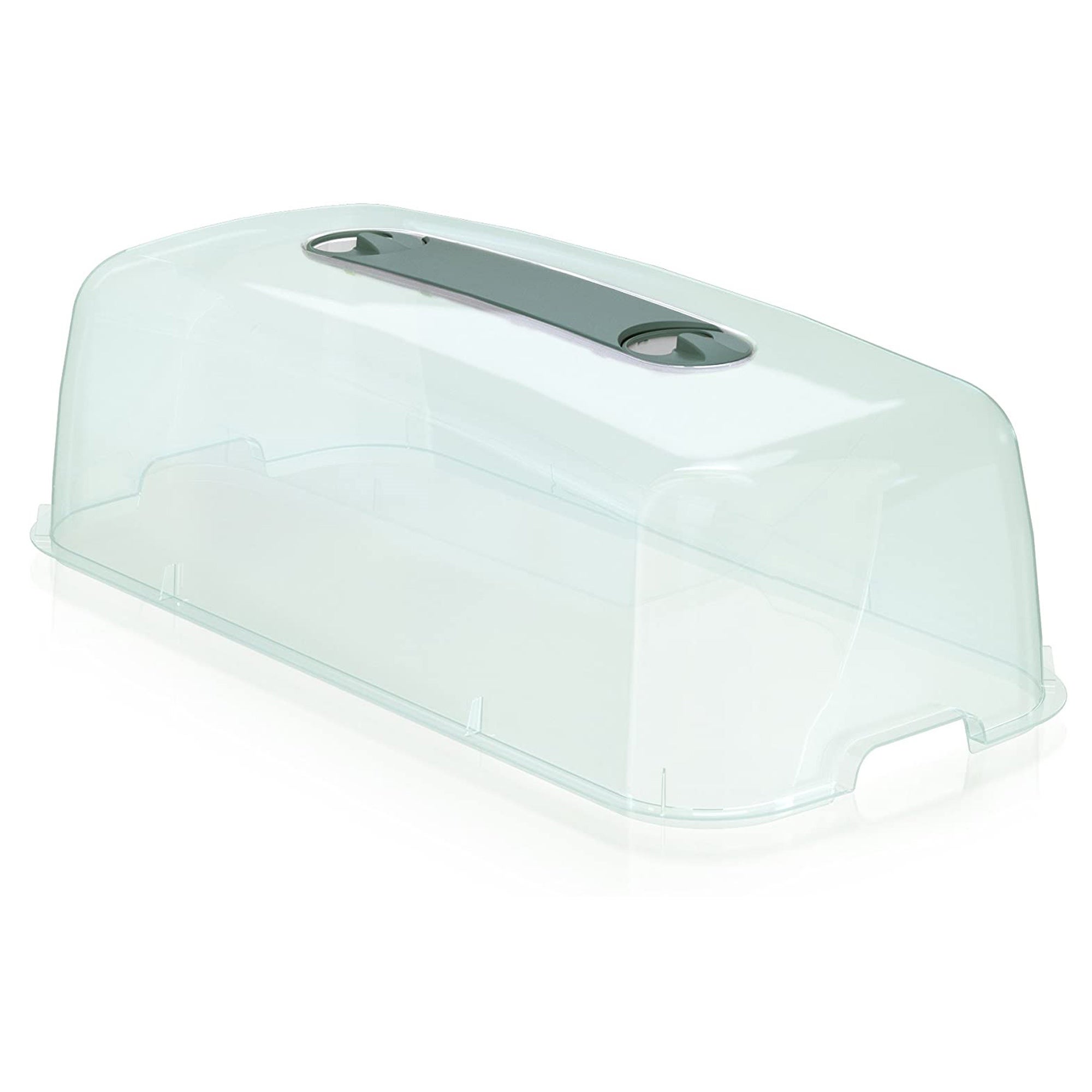 Orto urbano con serra da 52 litri in polipropilene 77 x 38 x 82 cm colore grigio - 5