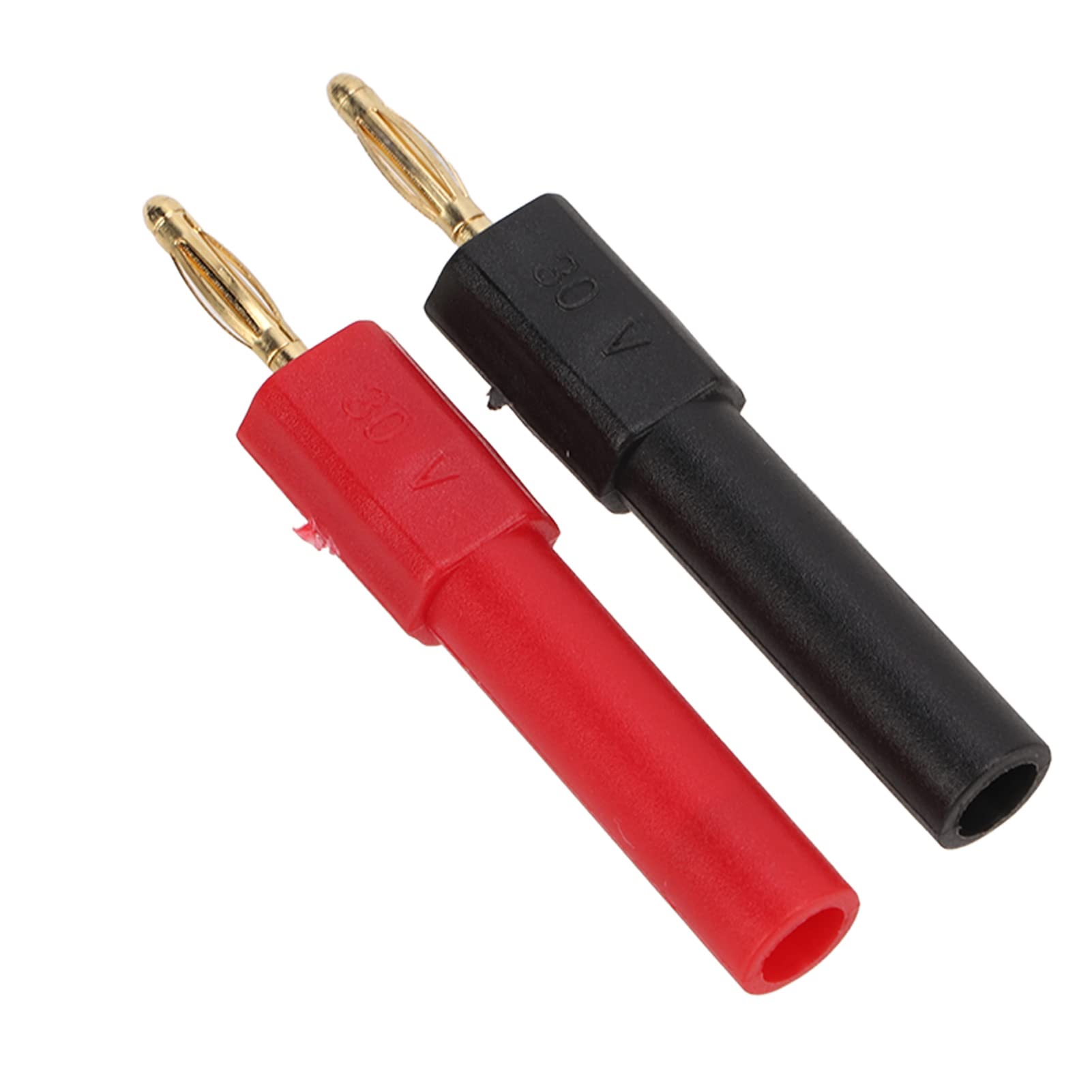 Lot De 5 Adaptateurs De Fiche Banane En Laiton PA Mâle 2 Mm/0,08 Po Vers Femelle 4 Mm/0,16 Po Connecteur Banane | Leroy Merlin