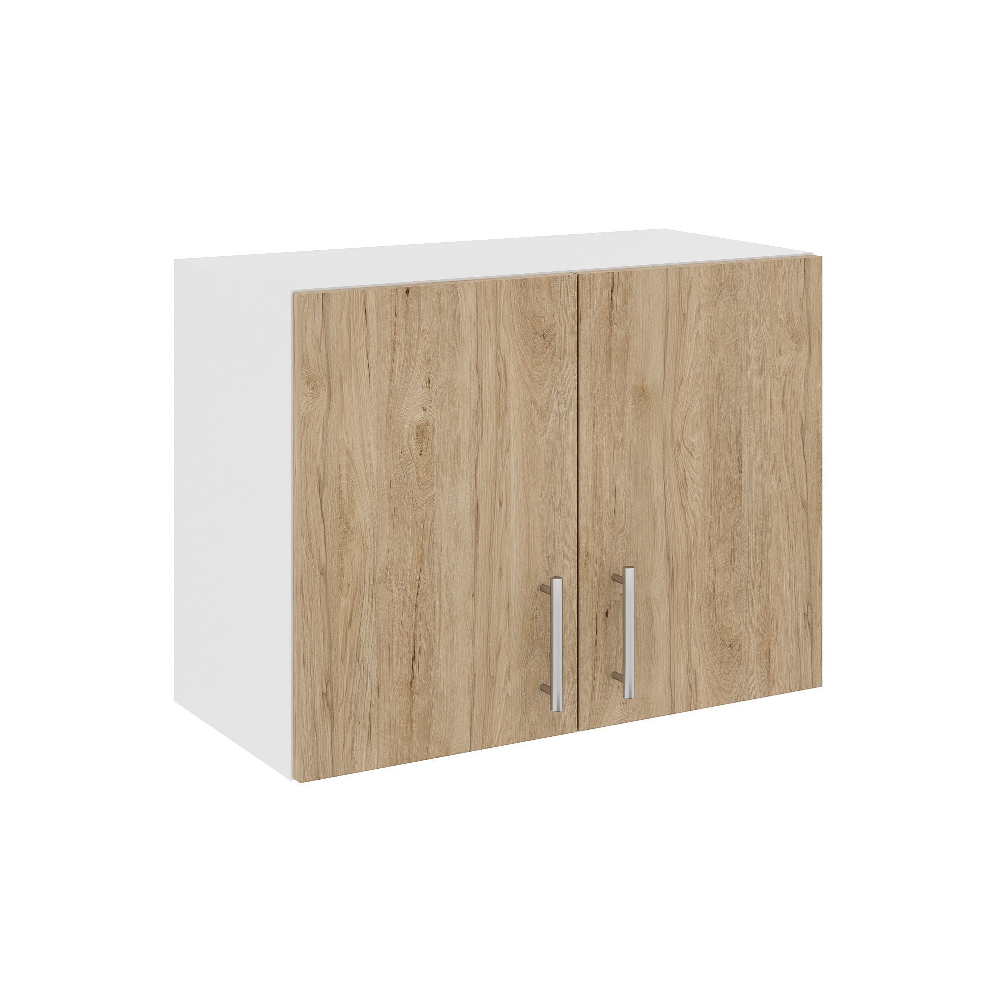 Haaus  Mueble Alto Hotte Karo, Madera Natural/, 60 X 30 X 45 Cm Blanco , Leroy Merlin