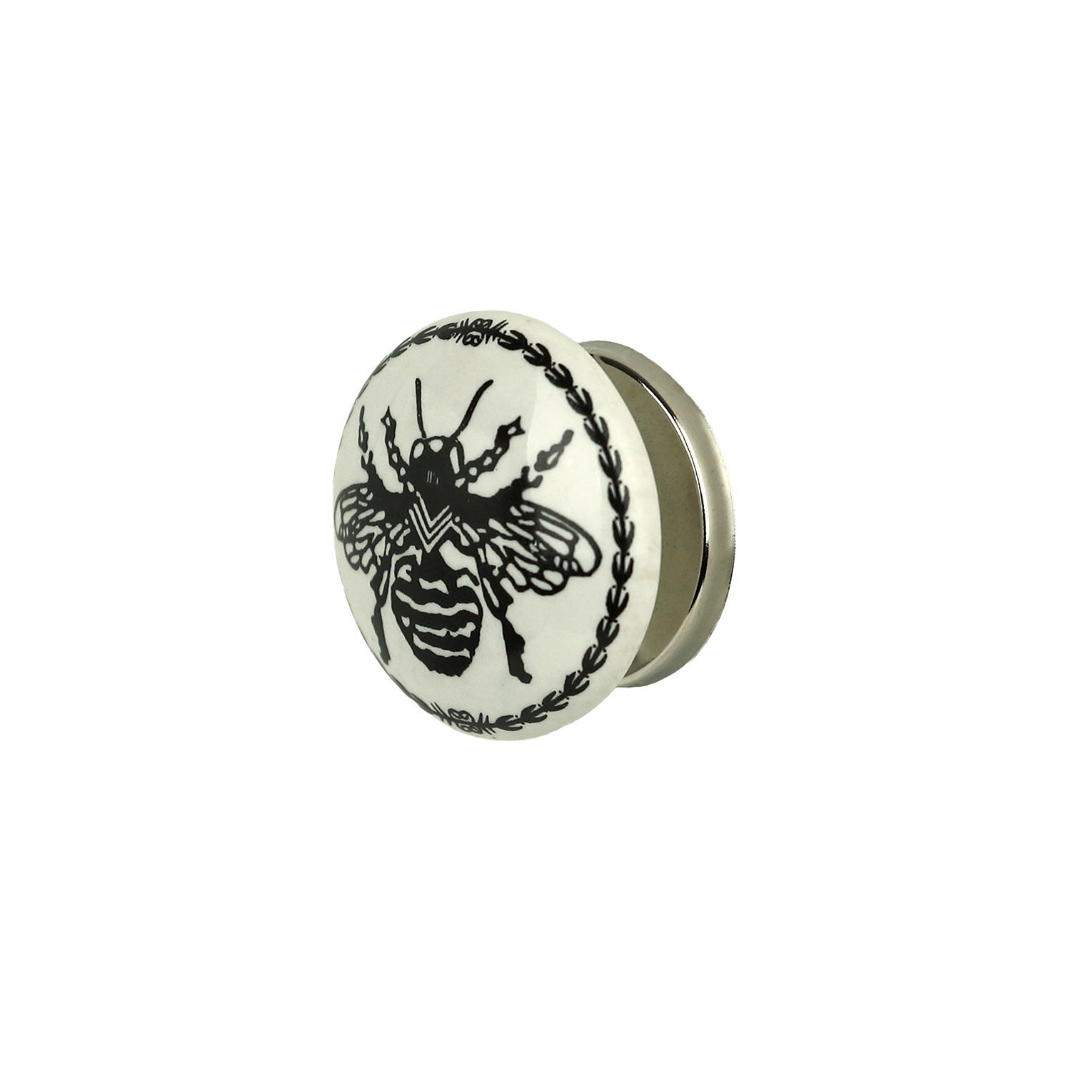 Bouton de meuble ABEILLE, Porcelaine Ø35 mm - 2