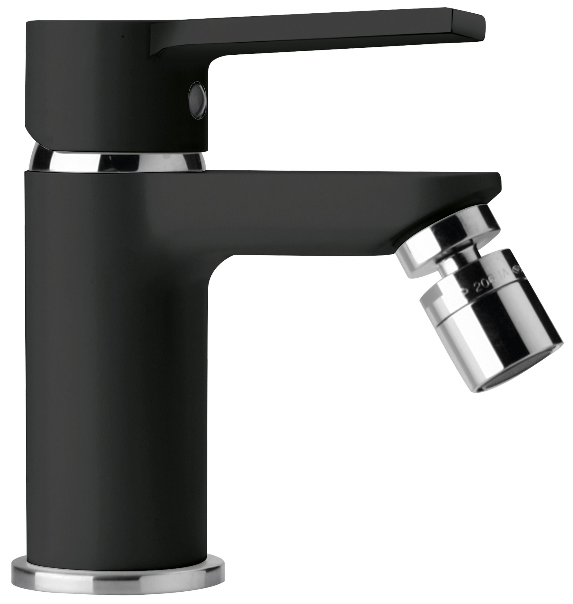 Bateria bidetowa PAINI Sperlonga czarna