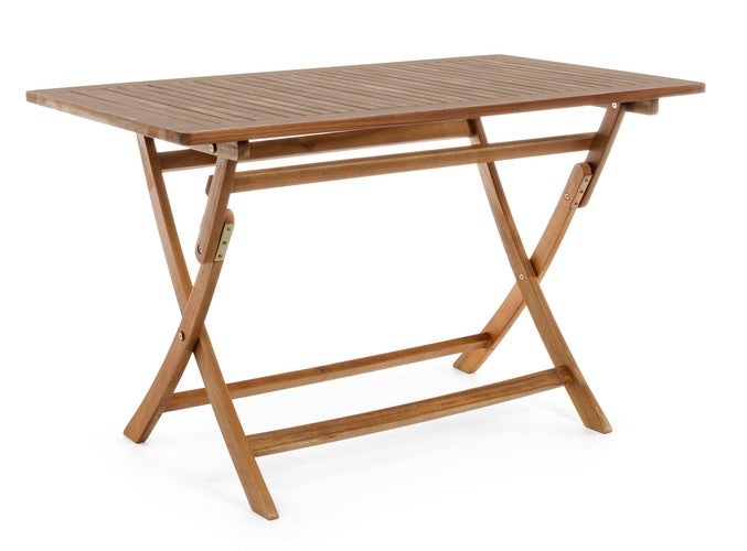 Stół ogrodowy składany "Noemi" 70x120, rama z drewna akacjowego, wykończenie olejowane