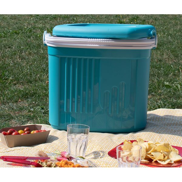 Petite Glacière Solide 8 litres Iceberg Eda - Bleu - 3