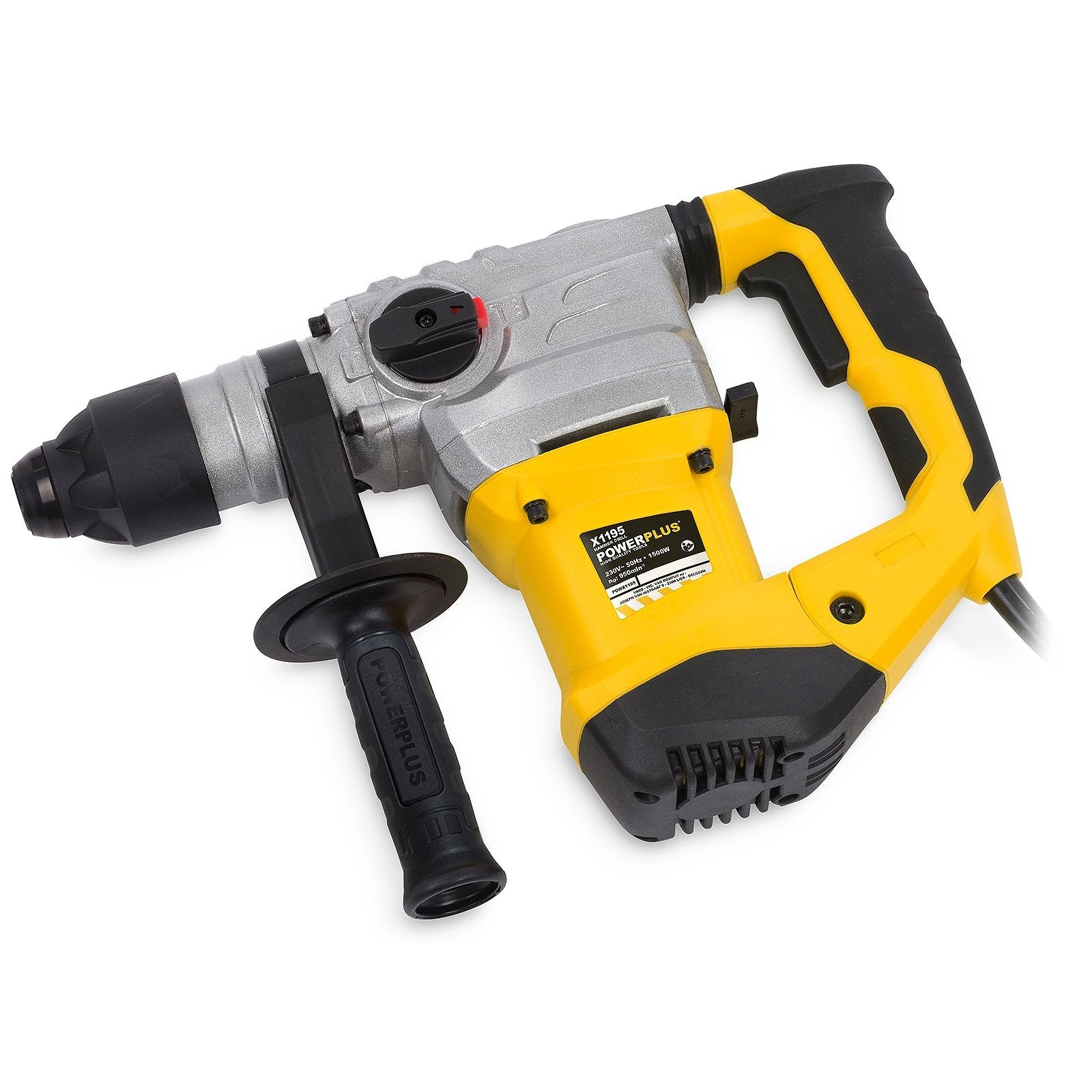 POWERPLUS MARTILLO ROMPEDOR/PERFORADOR 4 KG.1500W.5 ACCESORIOS BOX POWX1195 - 2