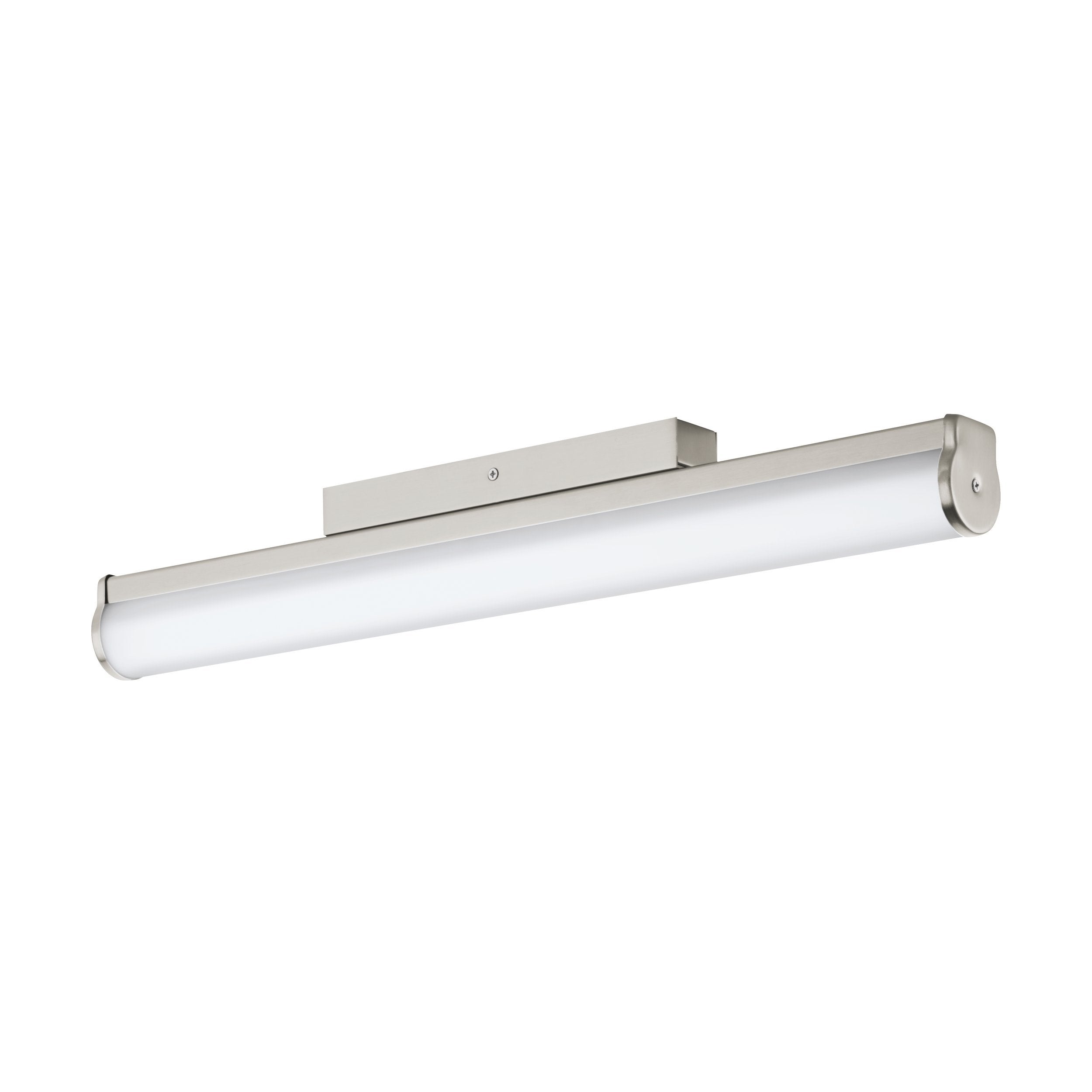 Calnova Plus Applique CALNOVA IP44 LED 13W en acier nickel mat 600x50mm | Leroy Merlin