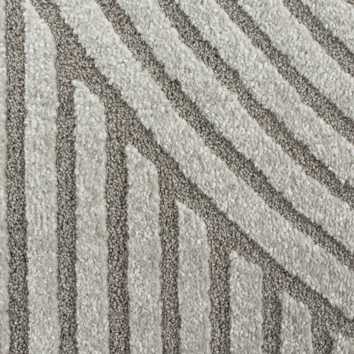 Tappeto Everest design moderno soggiorno arco curvo, Grigio, 200 x 290 cm - 6