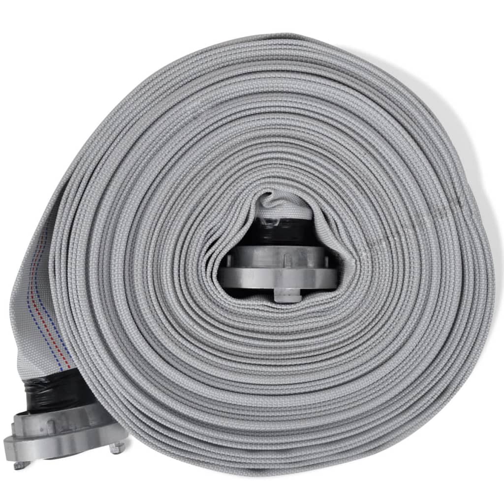 Manichetta PVC 20m Manichetta Antincendio In PVC 20 Metri - Diametro 2 Pollici, Colore Bianco Tubo Antincendio 20m - 12