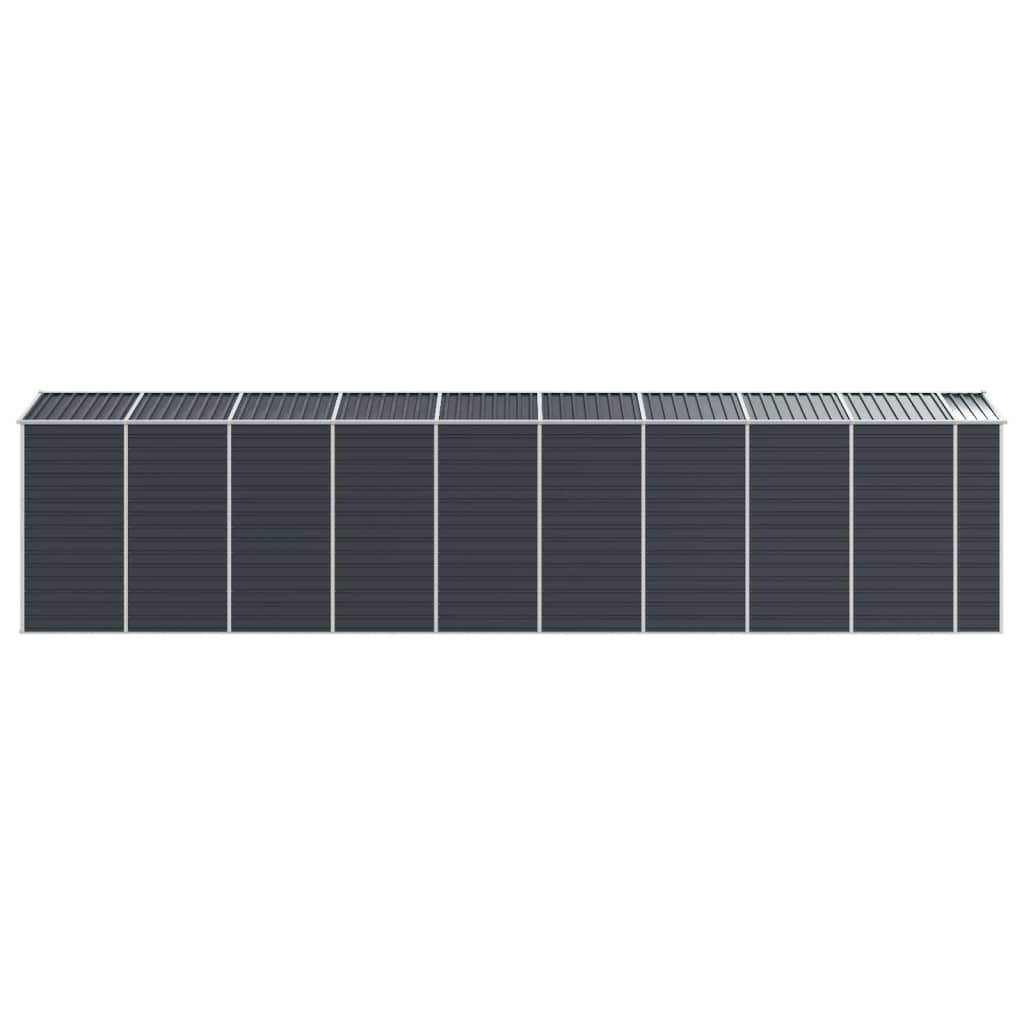 Maison Exclusive - Abri de jardin anthracite 191x810x198 cm acier galvanisé - 6