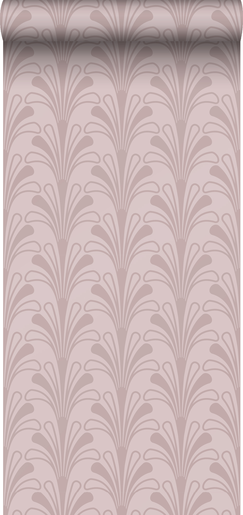 Papel pintado arte deco morado lila - 50 x 900 cm - origin wallcoverings