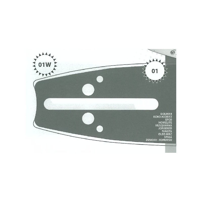 Chaîne De Tronçonneuse 18 Pouces (45cm) - Pas 0.325" Jauge 1.5mm - 72 Maillons - Compatible Husqvarna, Dolmar, Oregon
