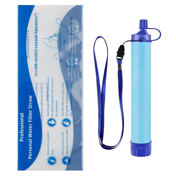 Filtro De Agua Para Exteriores, Filtración De Supervivencia, Equipo Portátil, Equipo De Supervivencia De Emergencia Para Beber, Senderismo, Camping, Viajes, Caza, Pesca, Equipo, Excursión Familiar (1 | En Línea