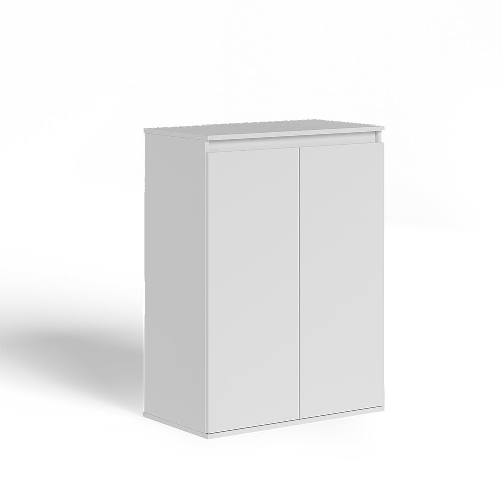 Vicco Komoda Claus, Biały, 74 x 99.6 cm z 2 drzwiami