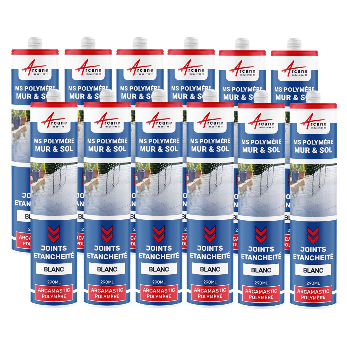 Mastic Colle MS Polymère, étanchéité des sols et murs ARCAMASTIC — free download