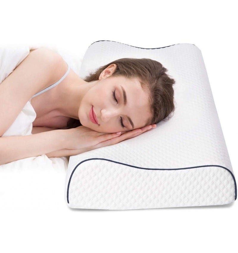 CLOEN Almohada Latex | 100% de látex Natural |Transpirable | Antiácaros e Hipoalergénica | 12cm Altura |Firmeza Media Baja | Funda de Almohada con Cremallera. (67,5 cm CLOEN Almohada Latex | 100% de látex Natural |Transpirable | Antiácaros e Hipoalergénica | 12cm Altura |Firmeza Media Baja | Funda de Almohada con Cremallera. (67,5 cm