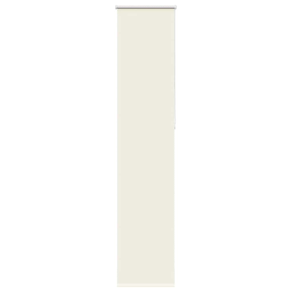 Roleta zaciemniająca Off White 40x210 cm Szerokość tkaniny vidaXL