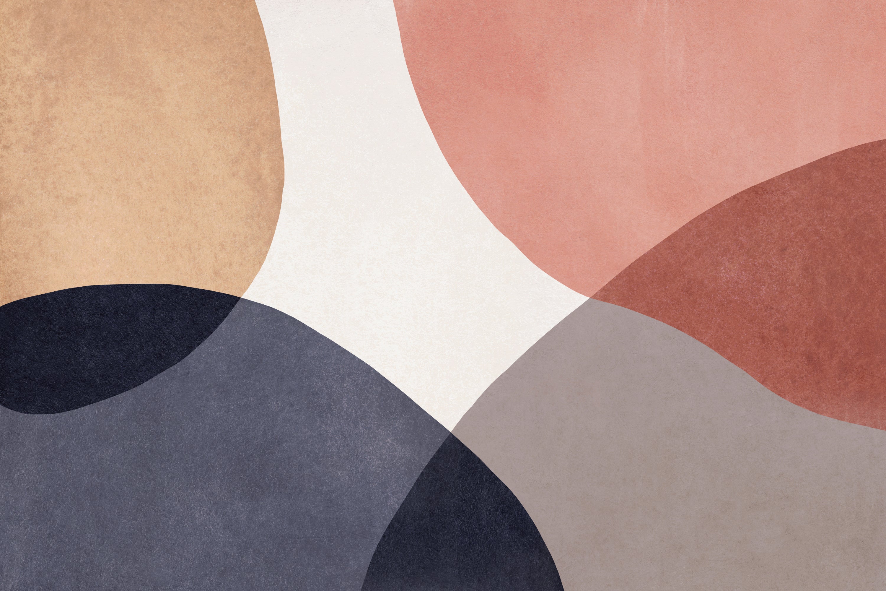 Alfombra de vinilo Eclipse azul 133x200 cm -PVC antideslizante, vinilica para cocina o salón, lavable, estilo abstracto - 2