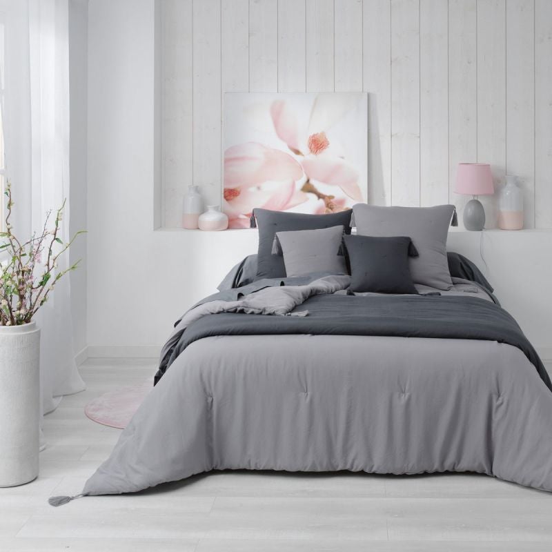 Caleffi 72392 Capri Couvre-lit D'été Pour Lit Double, Beige